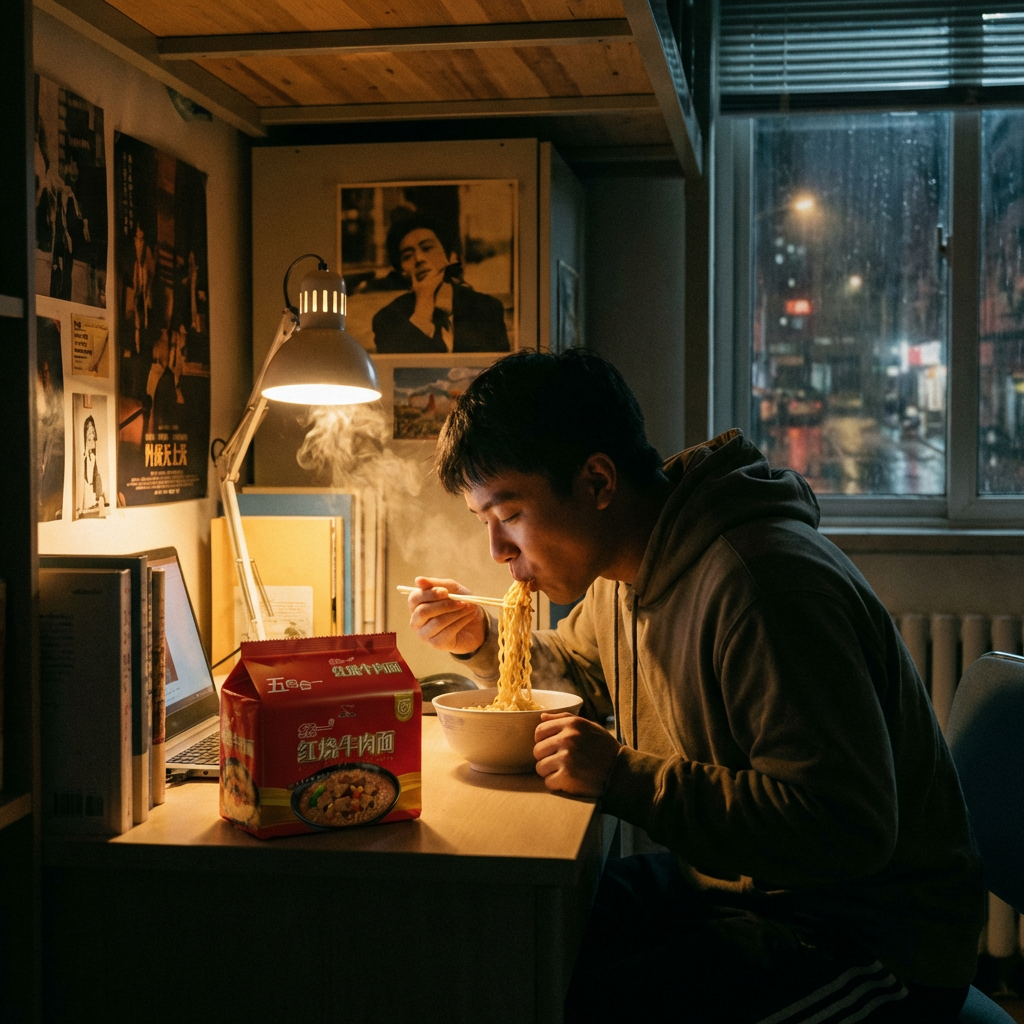 统一 红烧牛肉味 方便面  袋装 500g